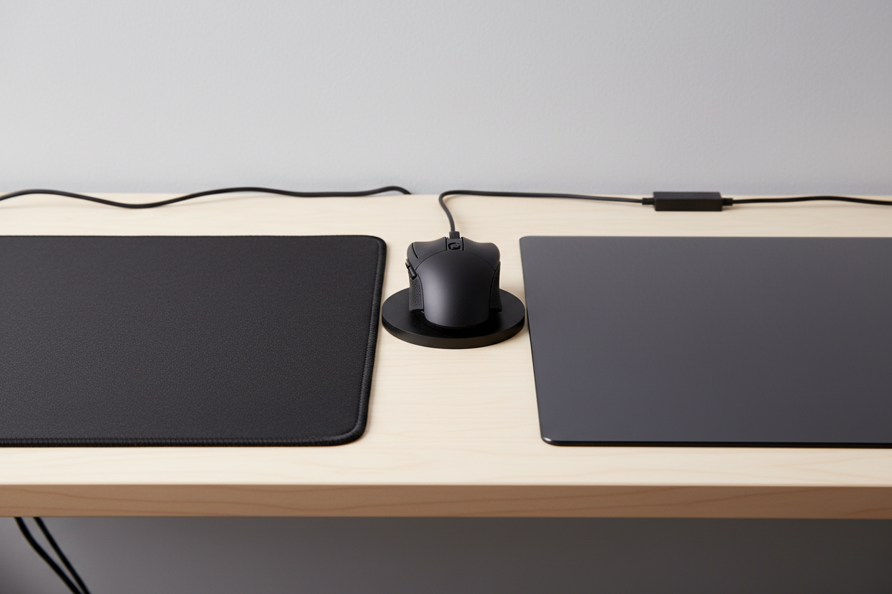 Why Material Matters: Cloth vs Glass Mouse Pads
