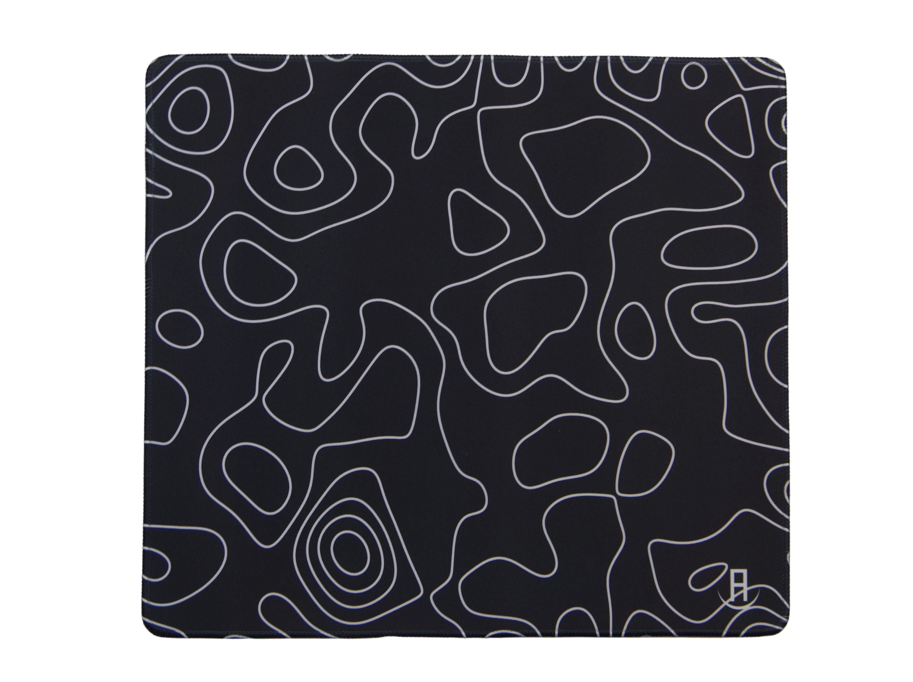 Get the Black Topography Gaming Mouse Pad - AzurePads