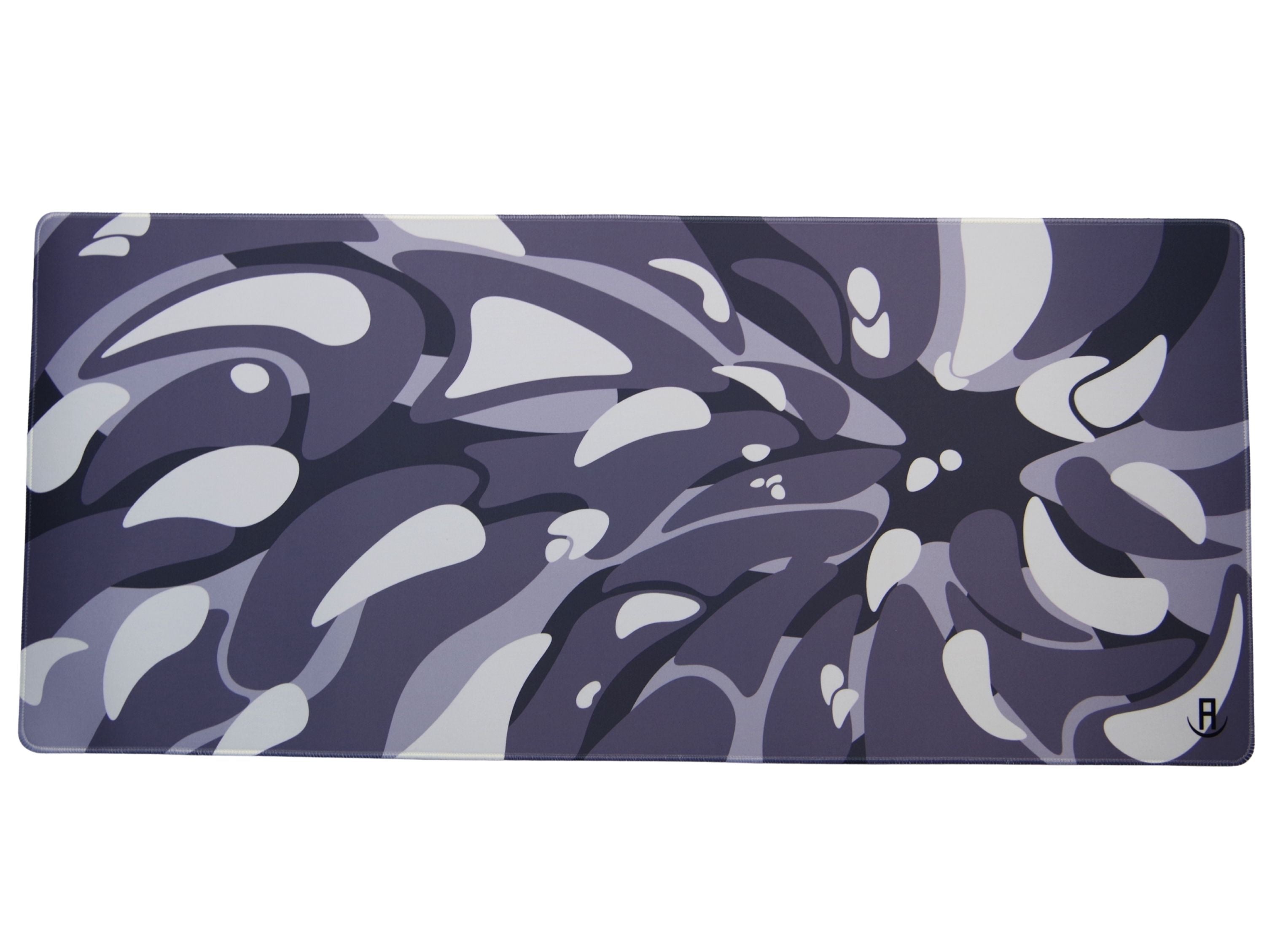 black and white swirl gaming mouse pad high quality and water proof 