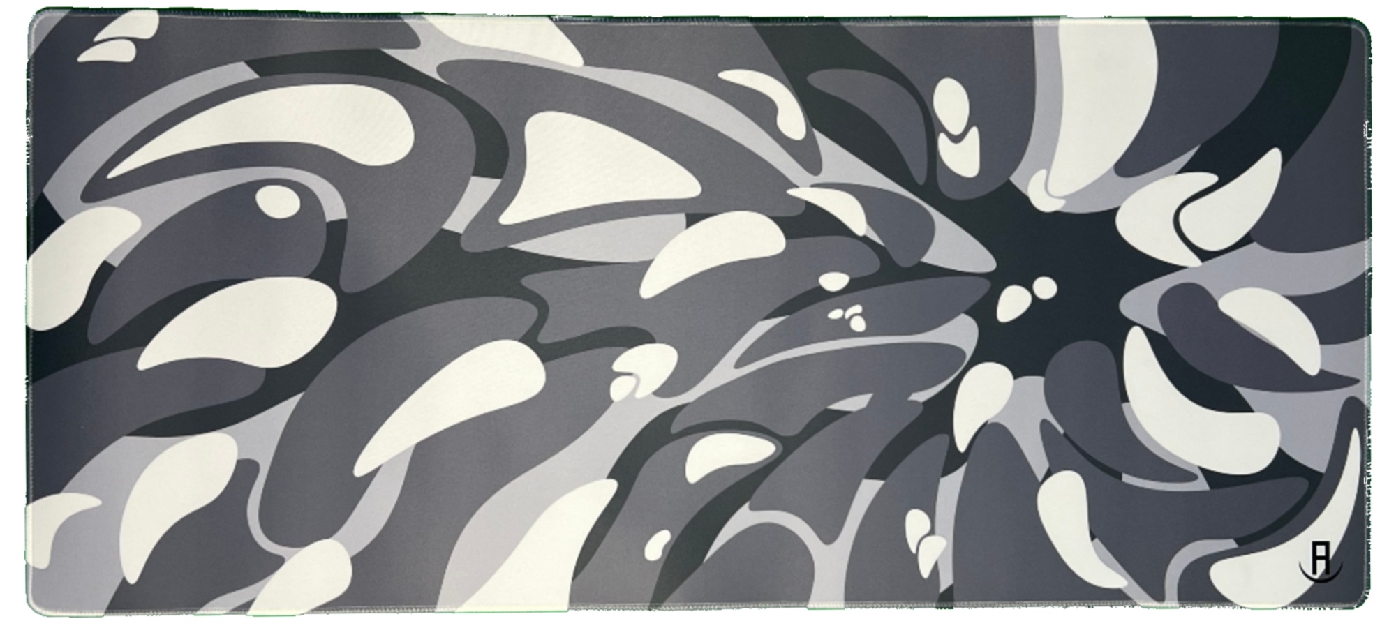 black and white liquefied V2 high quality and water proof deskpad  