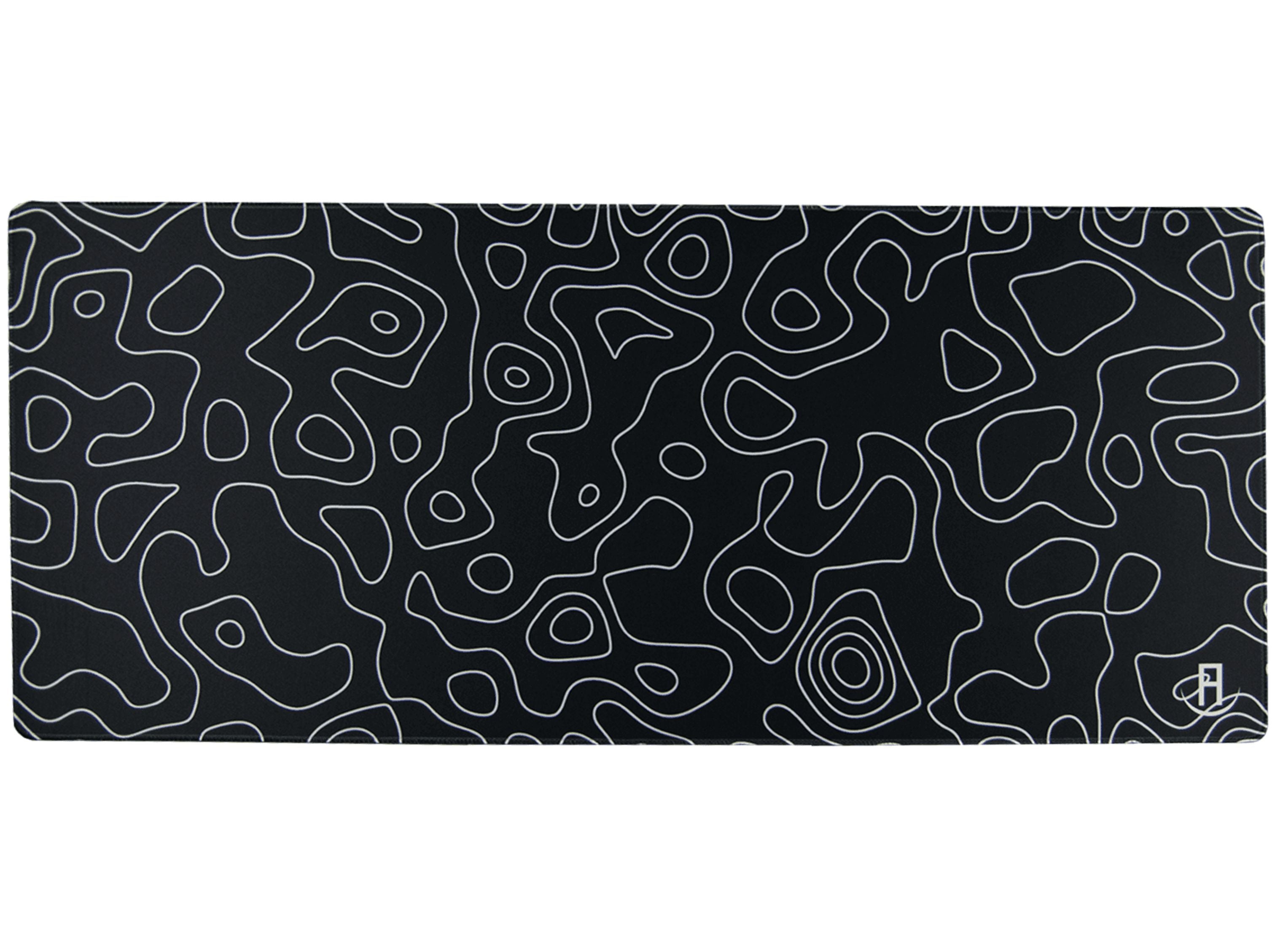 AzurePads Black Topography gaming mouse pad 